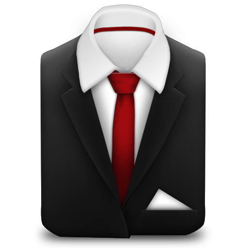 Manager Red Tie Icon 512x512 png